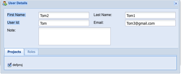 Assign projects